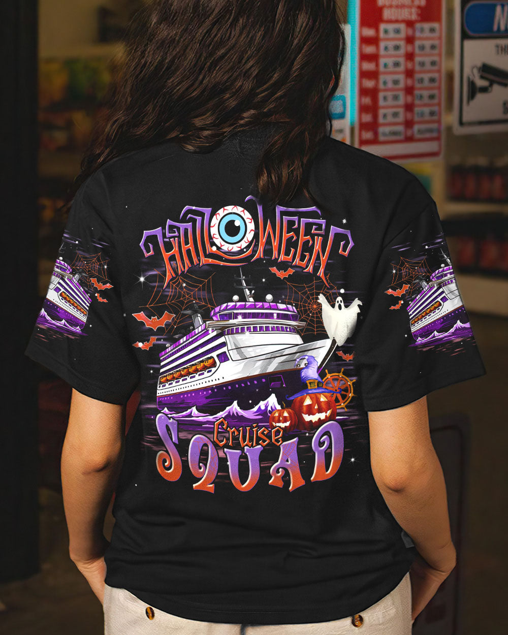 BLISSCORNERS HALLOWEEN CRUISE SQUAD ALL OVER PRINT