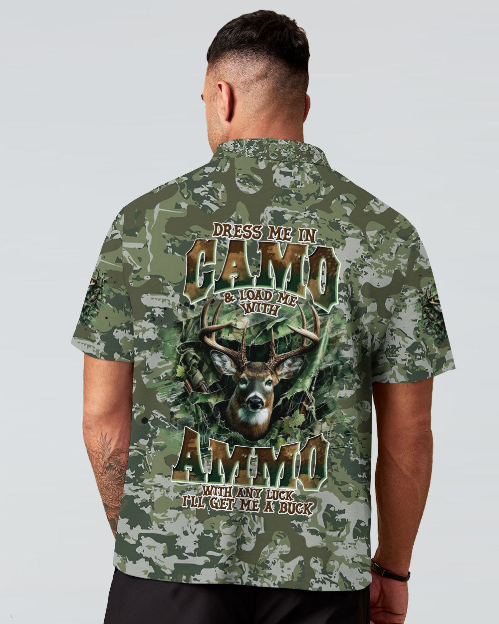 BLISSCORNERS DRESS ME IN CAMO HUNTING ALL OVER PRINT