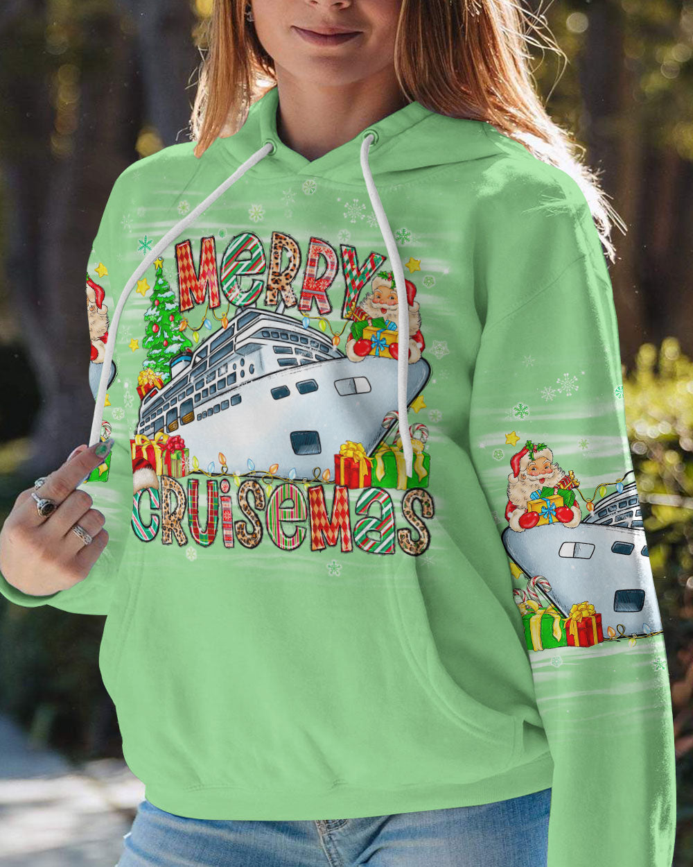BLISSCORNERS MERRY CRUISEMAS CHRISTMAS ALL OVER PRINT
