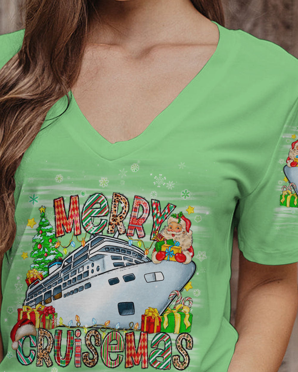 BLISSCORNERS MERRY CRUISEMAS CHRISTMAS ALL OVER PRINT