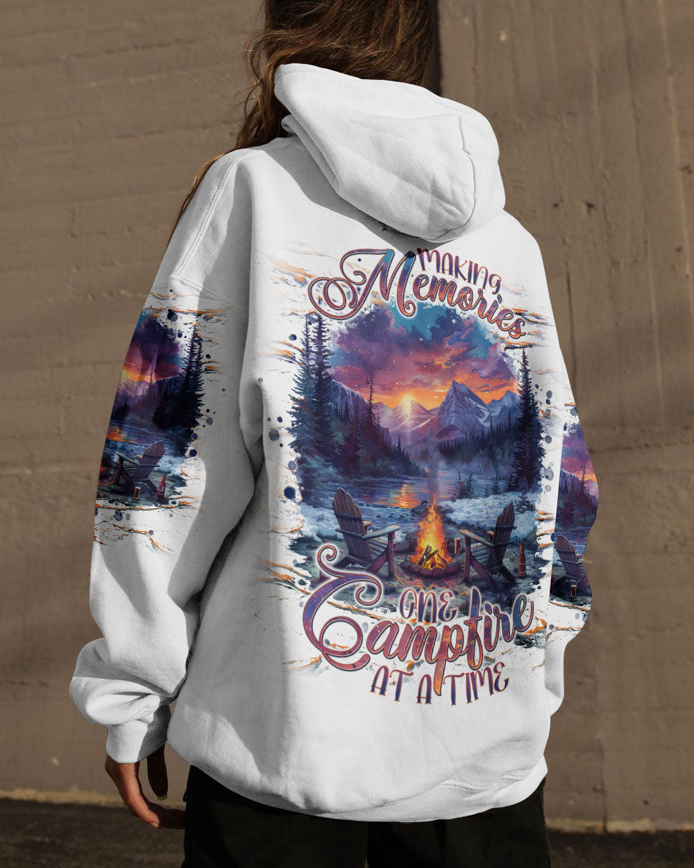 BLISSCORNERS MAKING MEMORIES ONE CAMPFIRE AT A TIME ALL OVER PRINT