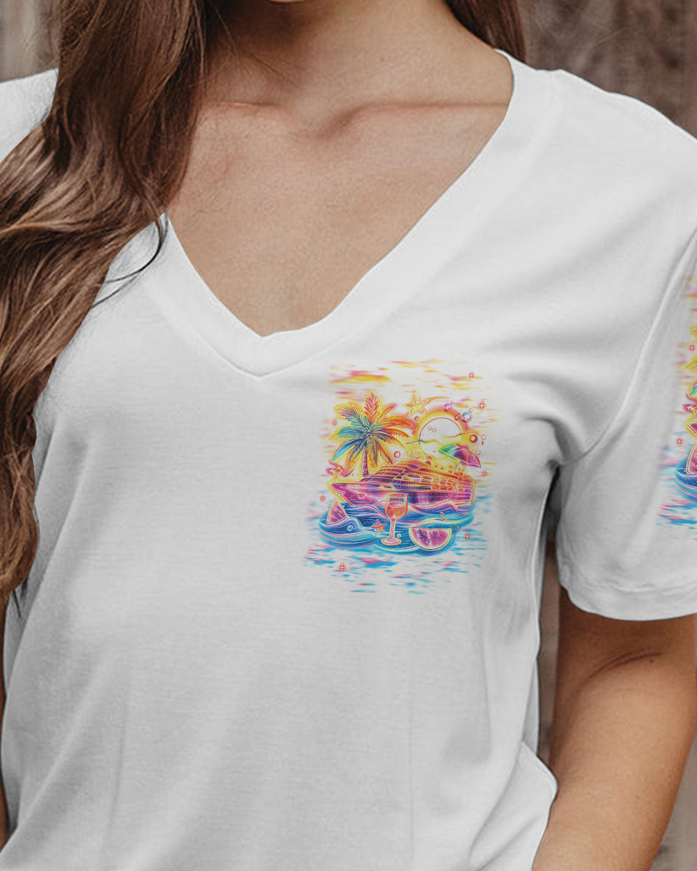BLISSCORNERS SEAS THE DAY BOOZE THE NIGHT CRUISE ALL OVER PRINT