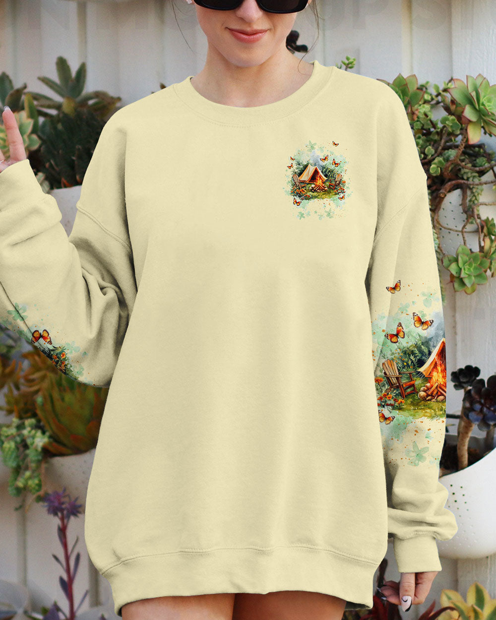 BLISSCORNERS BORN TO EXPLORE DESTINED TO BE WILD ALL OVER PRINT