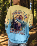 BLISSCORNERS AND INTO THE FOREST I GO BEAR ALL OVER PRINT