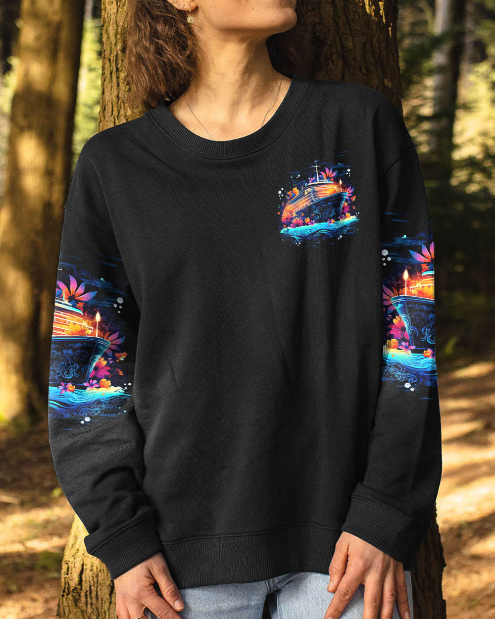 BLISSCORNERS FRIENDS DON'T LET FRIENDS CRUISE ALONE ALL OVER PRINT