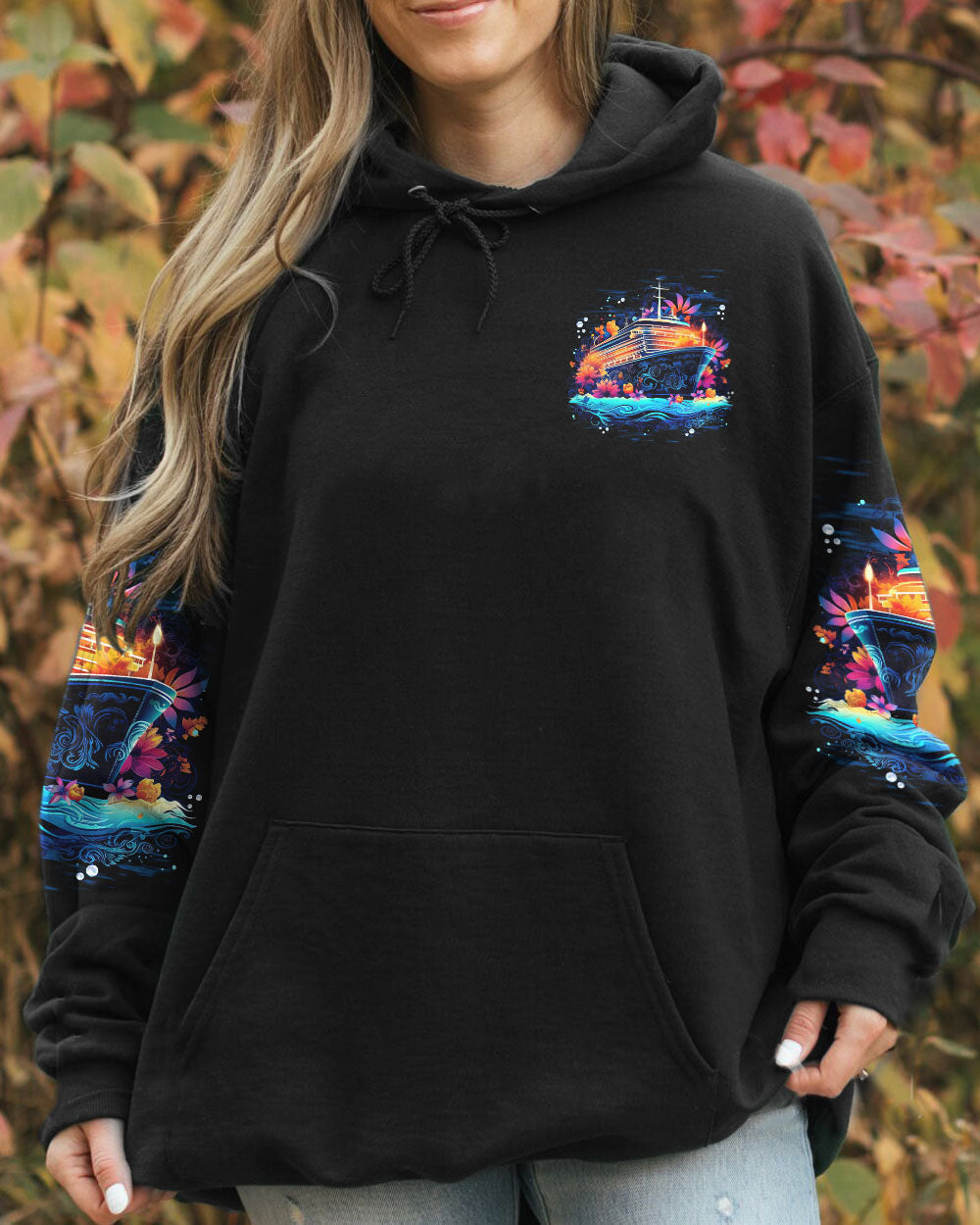 BLISSCORNERS FRIENDS DON'T LET FRIENDS CRUISE ALONE ALL OVER PRINT