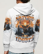 BLISSCORNERS THE CLOSER I GET TO NATURE DEER ALL OVER PRINT