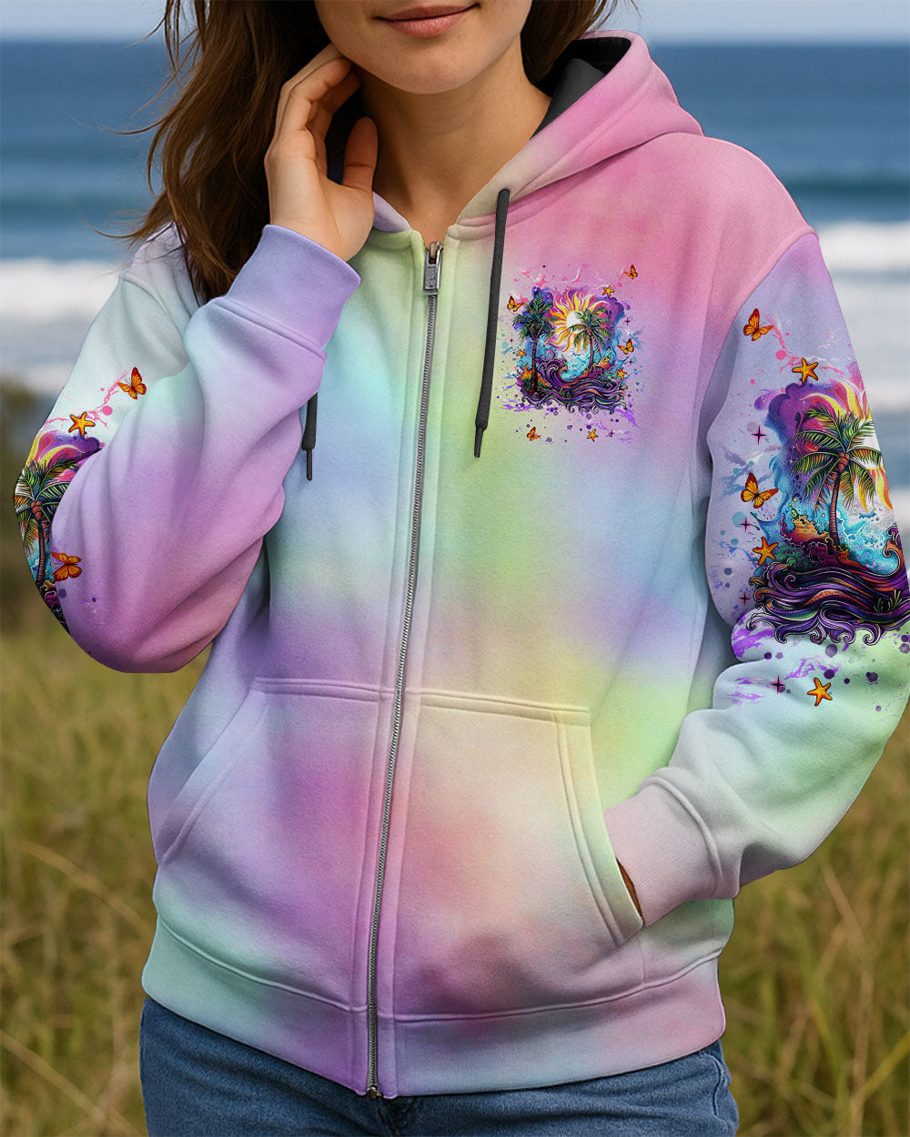 BLISSCORNERS SALTWATER HEALS EVERYTHING  ALL OVER PRINT