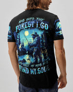 BLISSCORNERS AND INTO THE FOREST I GO BIGFOOT FISHING ALL OVER PRINT