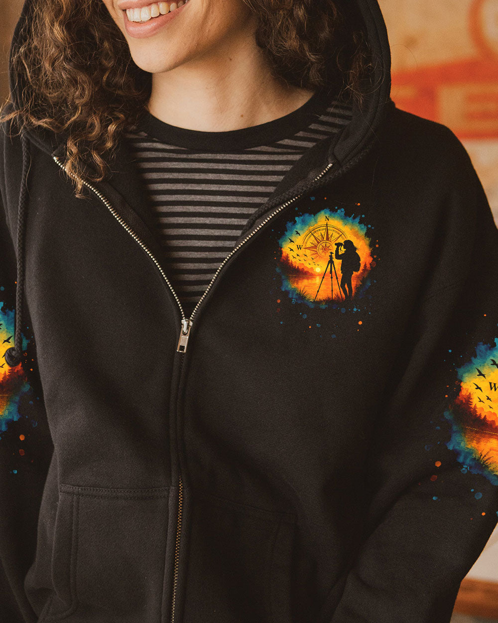BLISSCORNERS I'M NOT LOST I'M BIRD WATCHING ALL OVER PRINT
