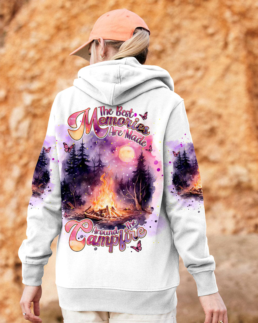 BLISSCORNERS THE BEST MEMORIES ARE MADE AROUND THE CAMPFIRE ALL OVER PRINT