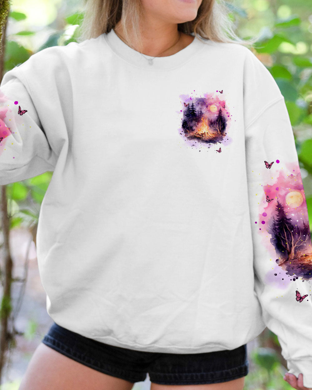 BLISSCORNERS THE BEST MEMORIES ARE MADE AROUND THE CAMPFIRE ALL OVER PRINT