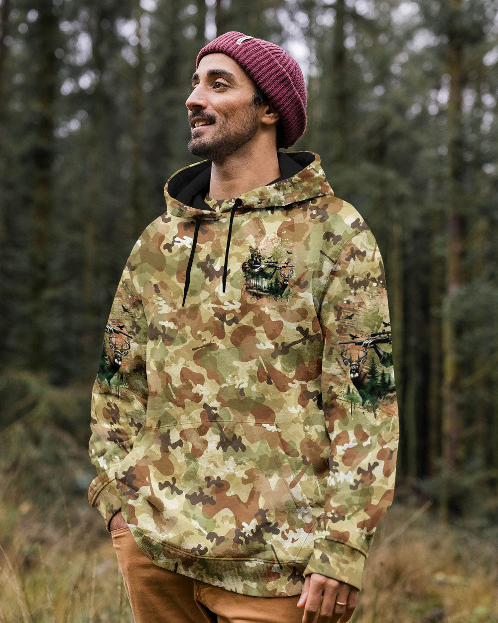 BLISSCORNERS IF YOU DON'T LIKE HUNTING DEER ALL OVER PRINT