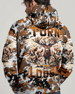 BLISSCORNERS TURN 'EM LOOSE HUNTING DEER FOXHOUND DOG ALL OVER PRINT
