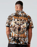 BLISSCORNERS TURN 'EM LOOSE HUNTING DEER FOXHOUND DOG ALL OVER PRINT