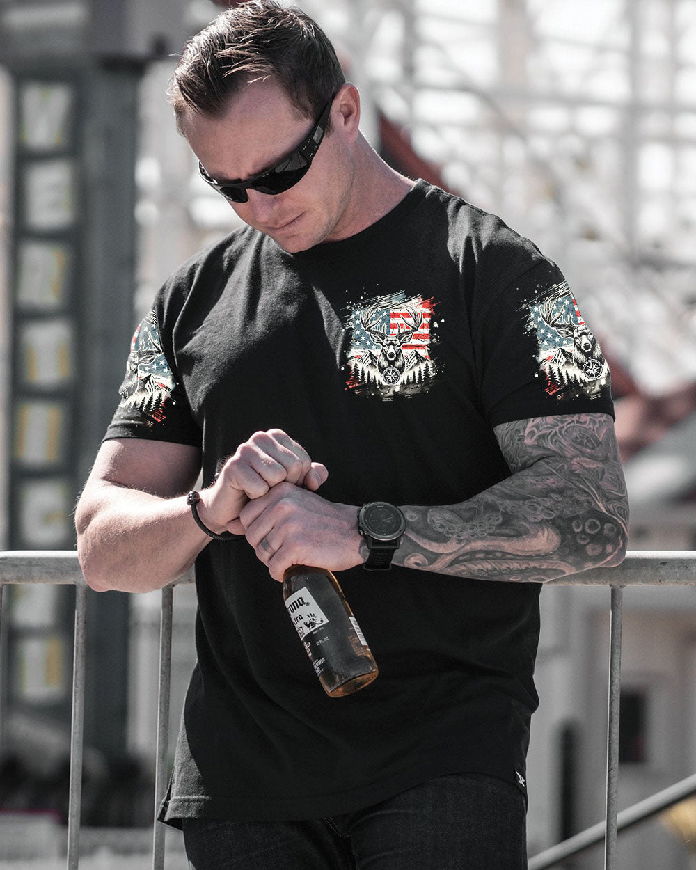 BLISSCORNERS IF YOU DON'T LIKE HUNTING ALL OVER PRINT