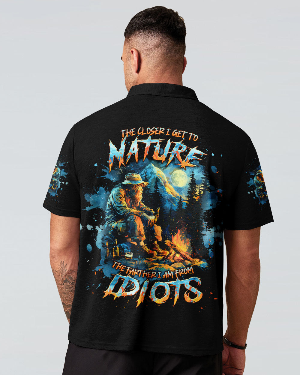 BLISSCORNERS THE CLOSER I GET TO NATURE BIGFOOT ALL OVER PRINT