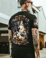 BLISSCORNERS AND INTO THE FOREST I GO WOLF ALL OVER PRINT