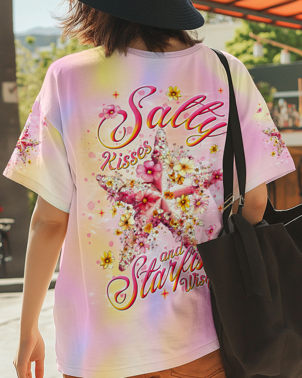 BLISSCORNERS SALTY KISSES AND STARFISH WISHES ALL OVER PRINT