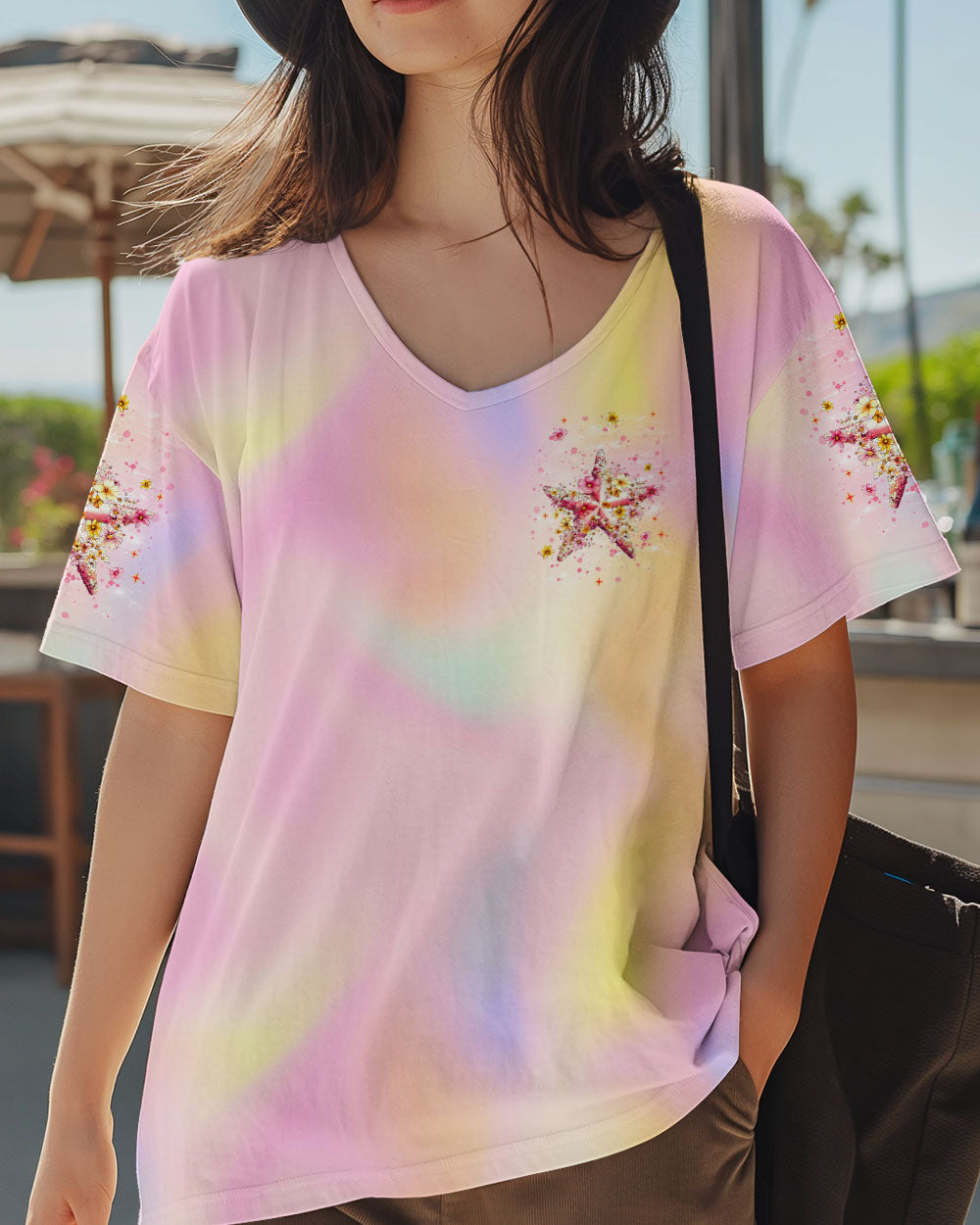 BLISSCORNERS SALTY KISSES AND STARFISH WISHES ALL OVER PRINT