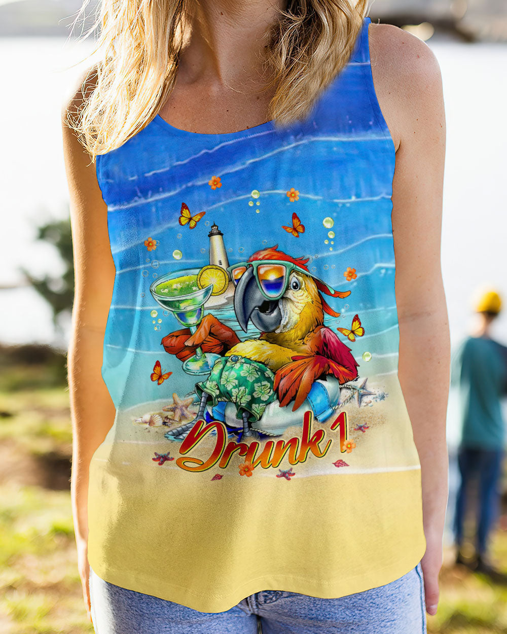 BLISSCORNERS IF LOST OR DRUNK PARROT ALL OVER PRINT