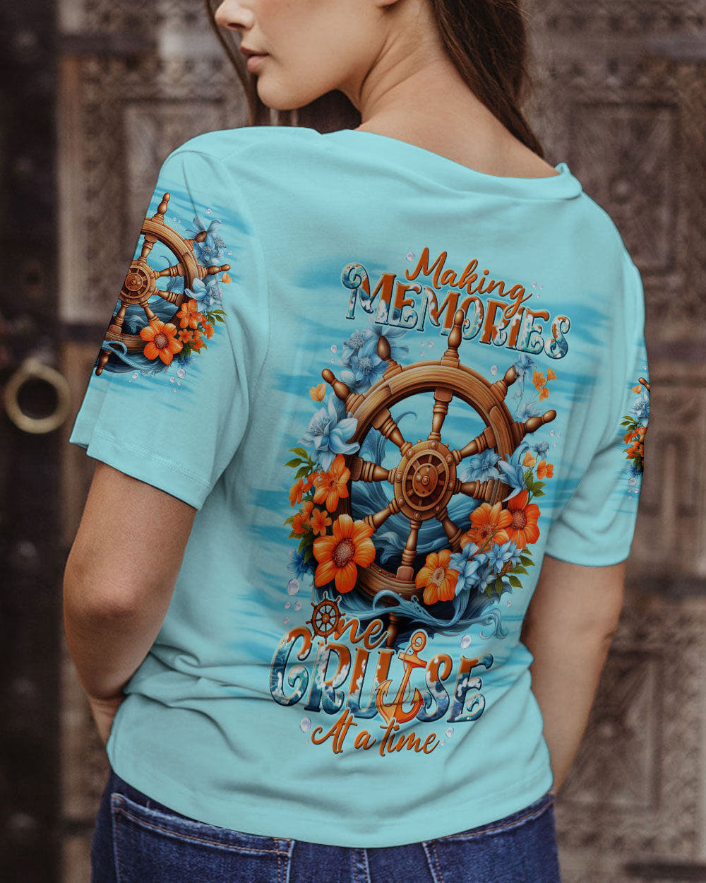 BLISSCORNERS MAKING MEMORIES ONE CRUISE WHEEL ALL OVER PRINT