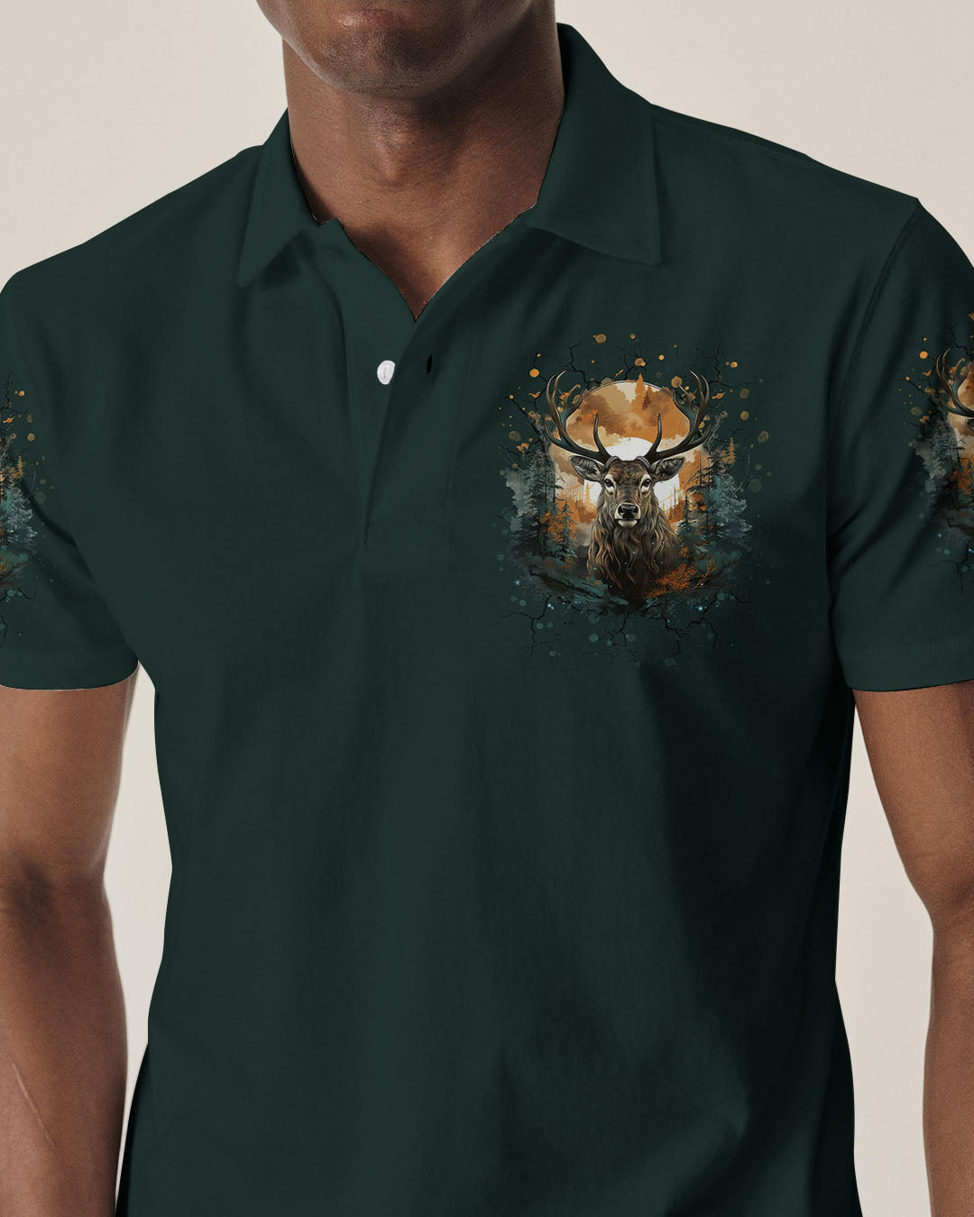 BLISSCORNERS BUCK AROUND AND FIND OUT DEER HUNTING ALL OVER PRINT