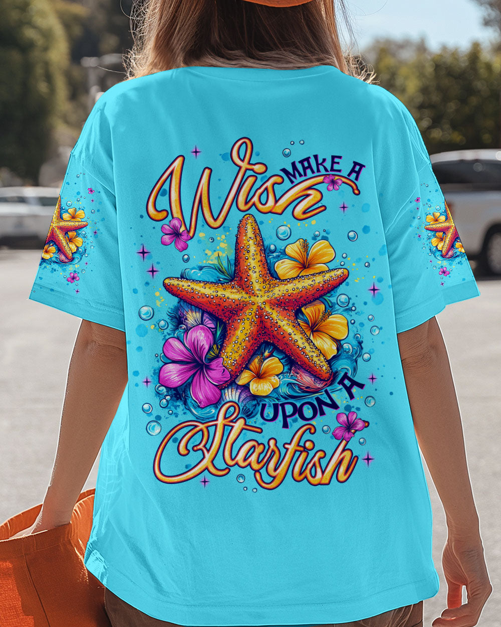 BLISSCORNERS MAKE A WISH UPON A STARFISH ALL OVER PRINT