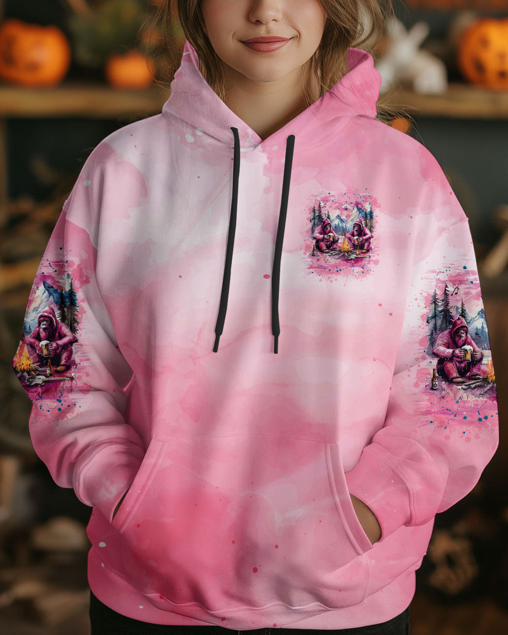 BLISSCORNERS MAKING MEMORIES ONE CAMPFIRE AT A TIME BIGFOOT  ALL OVER PRINT