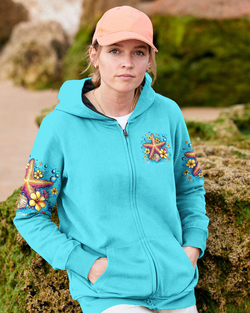 BLISSCORNERS SALTY BUT SWEET STARFISH ALL OVER PRINT