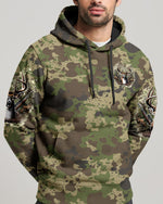 BLISSCORNERS NO BRAGGING UNTIL YOU'REDRAGGING HUNTING ALL OVER PRINT