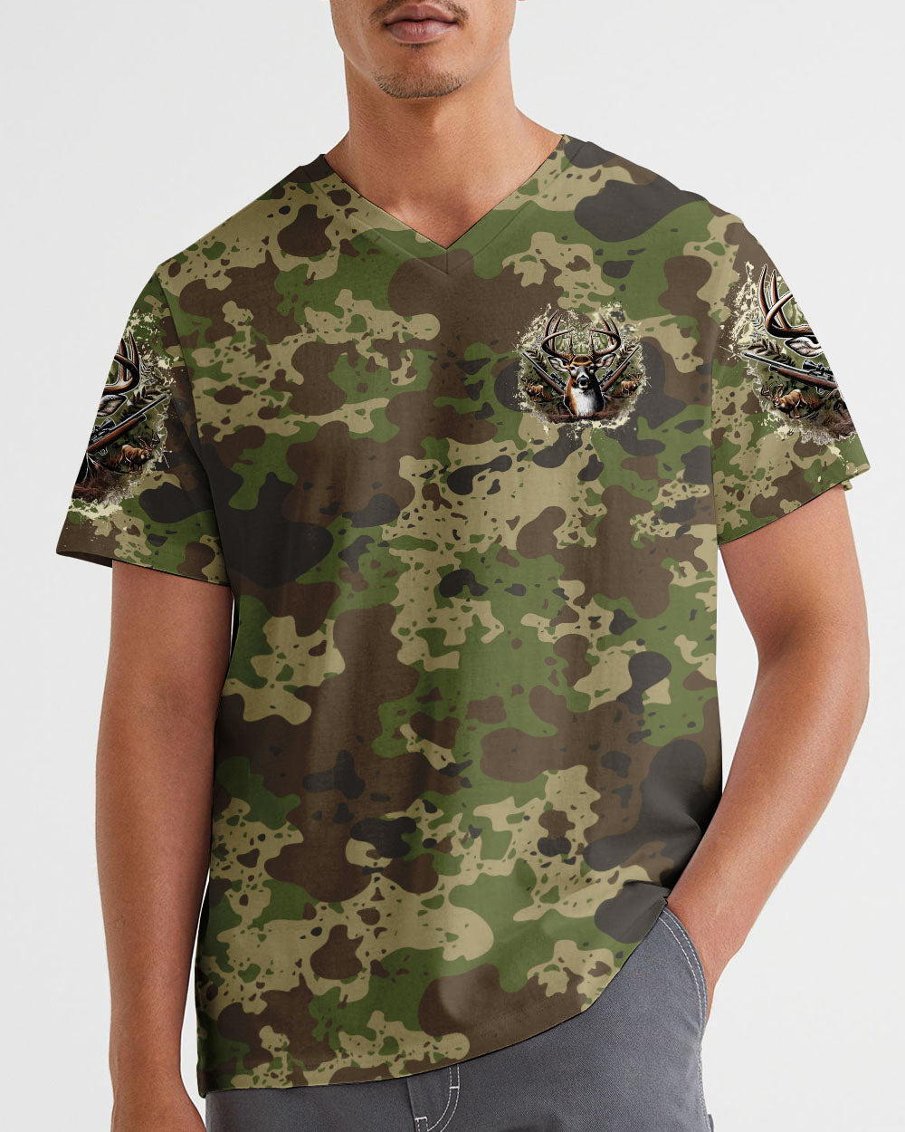 BLISSCORNERS NO BRAGGING UNTIL YOU'REDRAGGING HUNTING ALL OVER PRINT