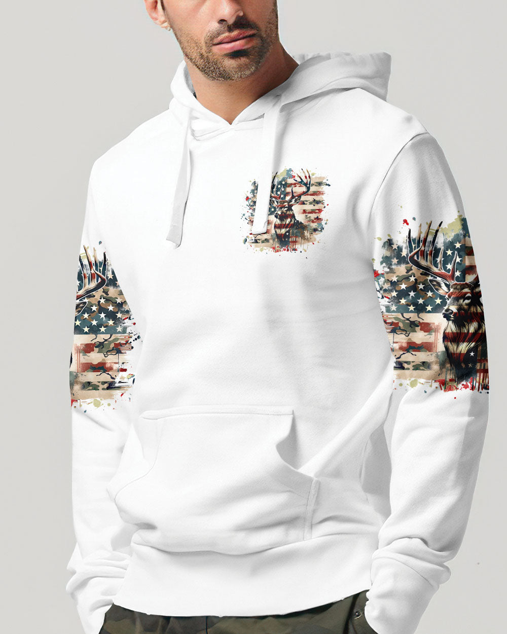 BLISSCORNERS THE CLOSER I GET TO NATURE DEER HUNTING ALL OVER PRINT