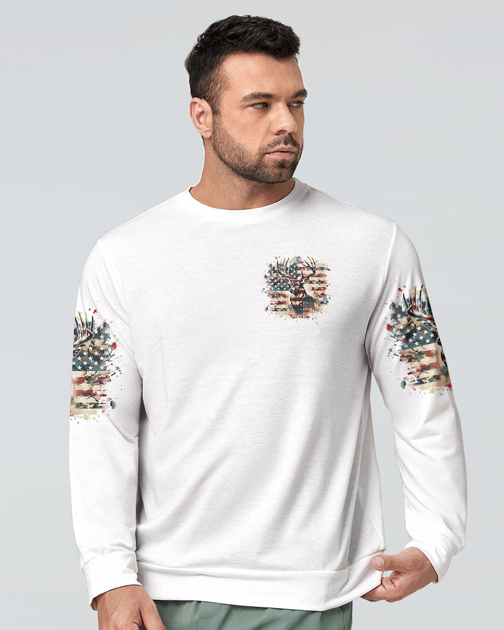 BLISSCORNERS THE CLOSER I GET TO NATURE DEER HUNTING ALL OVER PRINT