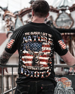 BLISSCORNERS THE CLOSER I GET TO NATURE DEER ALL OVER PRINT