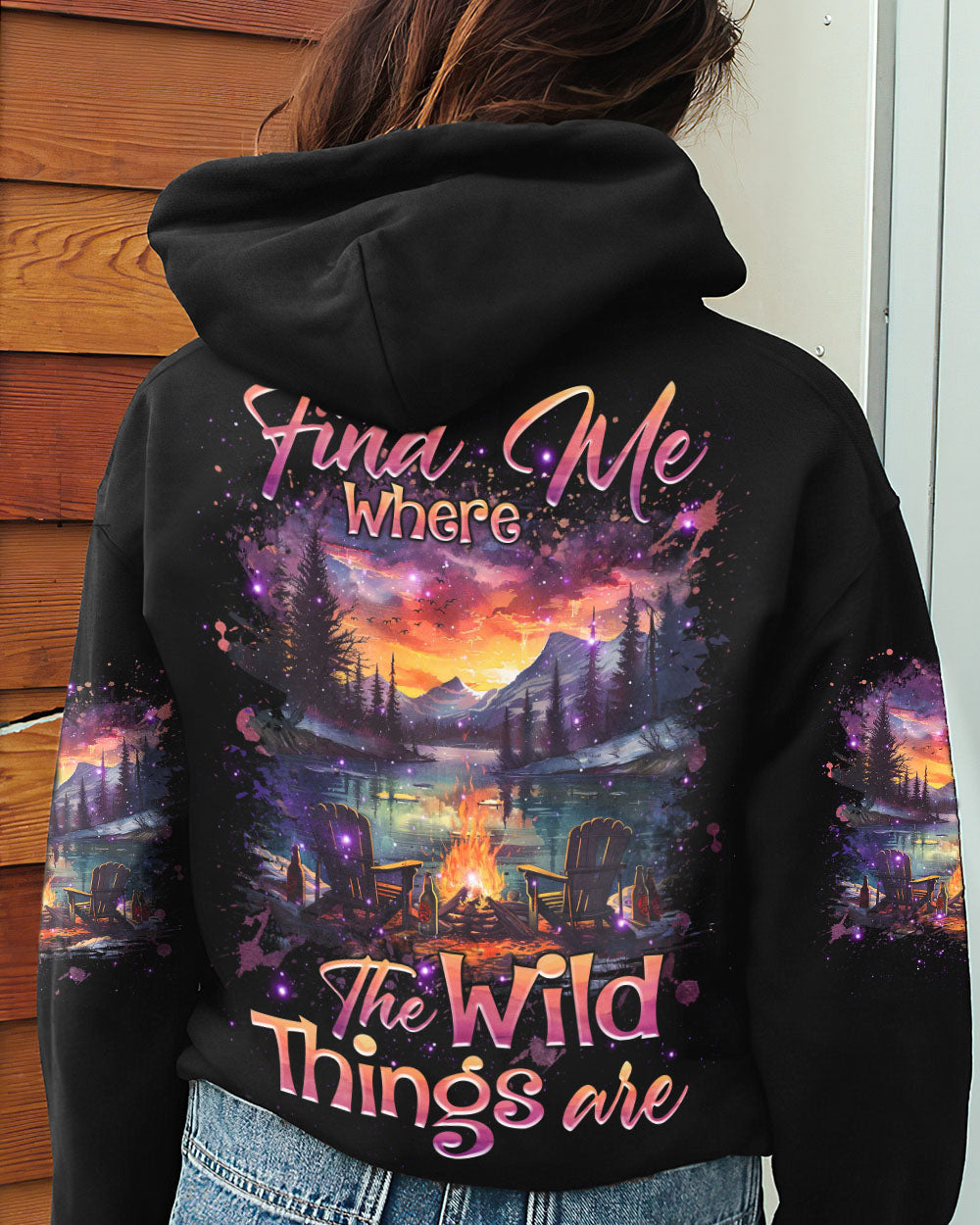 BLISSCORNERS FIND ME WHERE THE WILD THINGS ARE ALL OVER PRINT