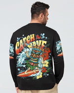 BLISSCORNERS CATCH THE WAVES TIKI ALL OVER PRINT