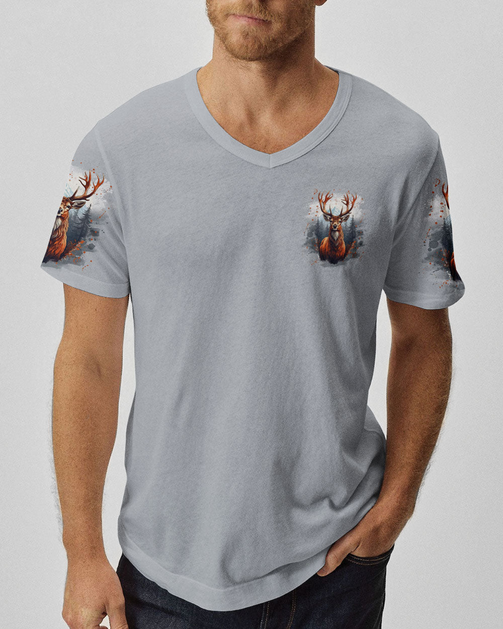 BLISSCORNERS I'M INTO FITNESS FIT'NESS DEER IN MY FREEZER ALL OVER PRINT