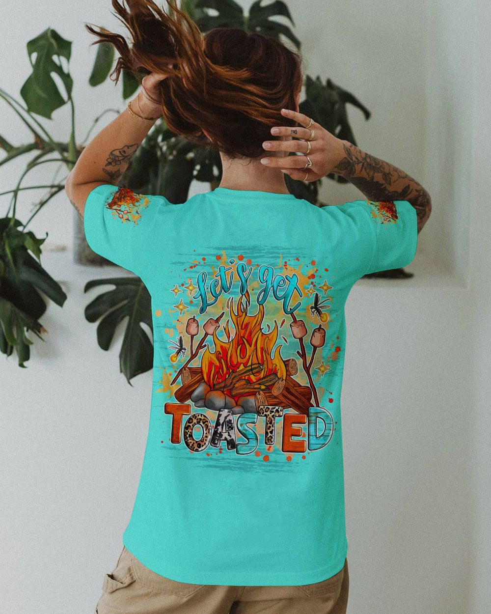 BLISSCORNERS LET'S GET TOASTED ALL OVER PRINT