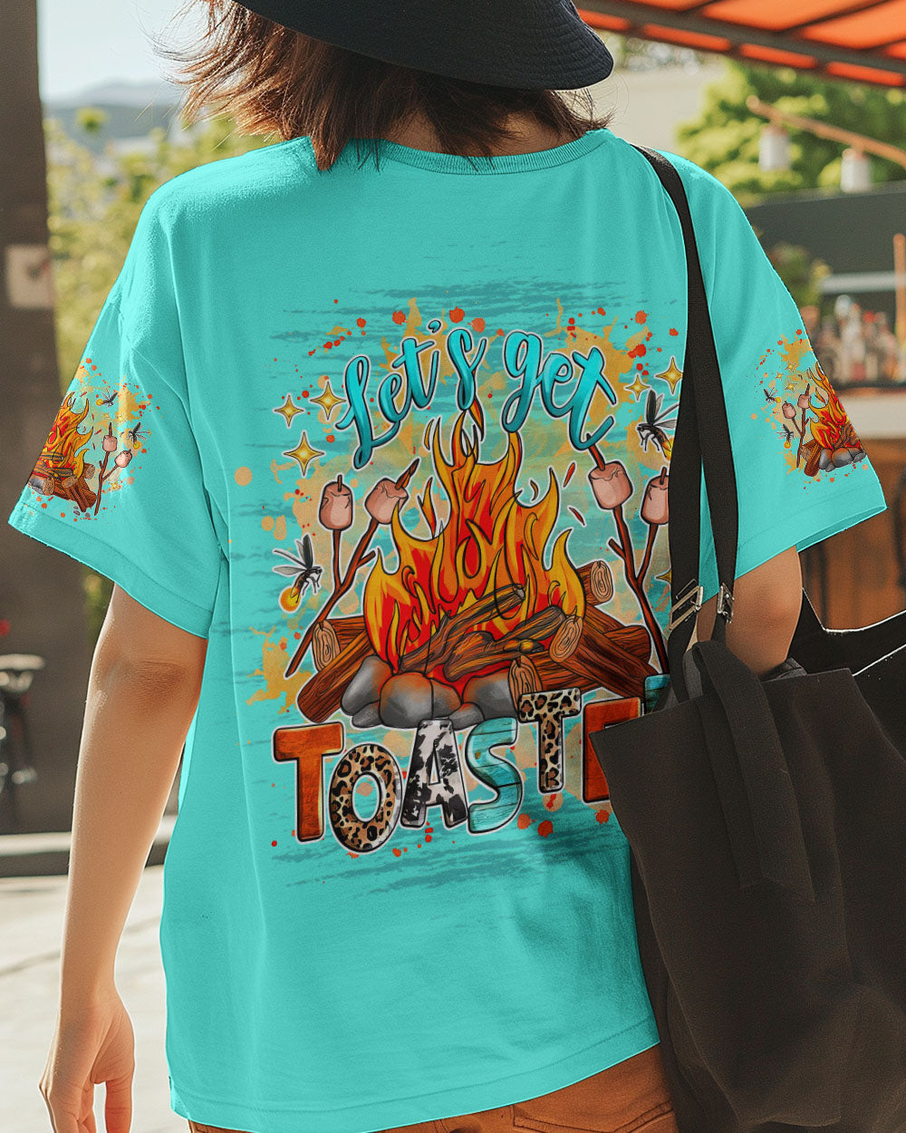 BLISSCORNERS LET'S GET TOASTED ALL OVER PRINT