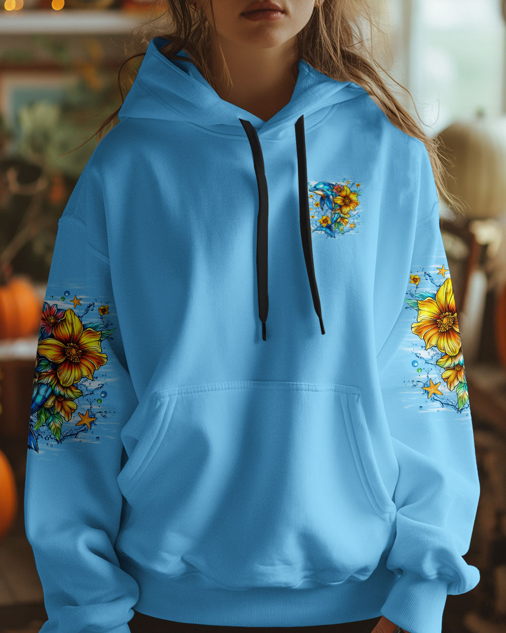 BLISSCORNERS SALTY BUT SWEET DOLPHIN ALL OVER PRINT