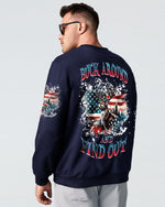 BLISSCORNERS BUCK AROUND AND FIND OUT DEER HUNTING ALL OVER PRINT