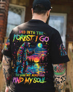 BLISSCORNERS AND INTO THE FOREST I GO BIGFOOT FISHING ALL OVER PRINT