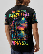 BLISSCORNERS AND INTO THE FOREST I GO BIGFOOT FISHING ALL OVER PRINT