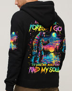 BLISSCORNERS AND INTO THE FOREST I GO BIGFOOT FISHING ALL OVER PRINT