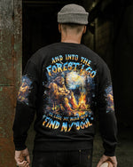 BLISSCORNERS AND INTO THE FOREST I GO BIGFOOT ALL OVER PRINT