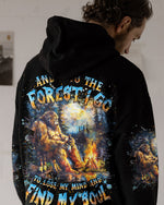 BLISSCORNERS AND INTO THE FOREST I GO BIGFOOT ALL OVER PRINT