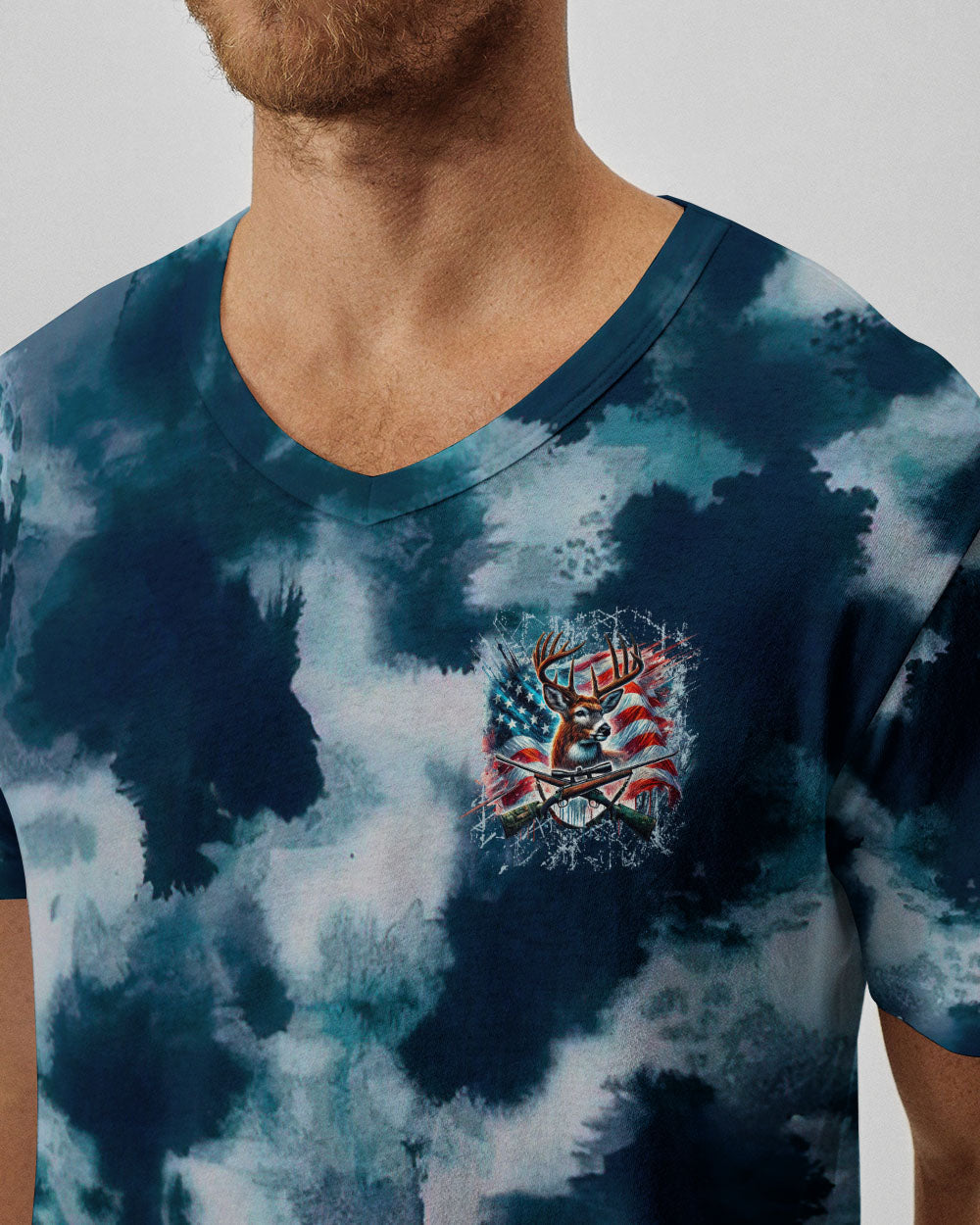 BLISSCORNERS (HOT DEAL) BUCK AROUND AND FIND OUT DEER HUNTING ALL OVER PRINT