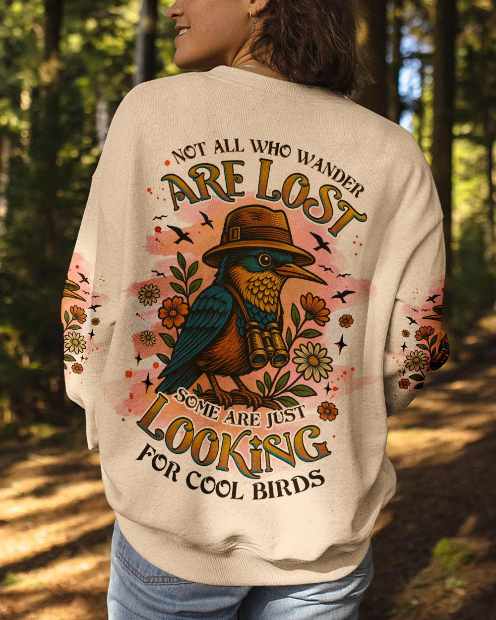 BLISSCORNERS LOOKING FOR COOL BIRDS ALL OVER PRINT