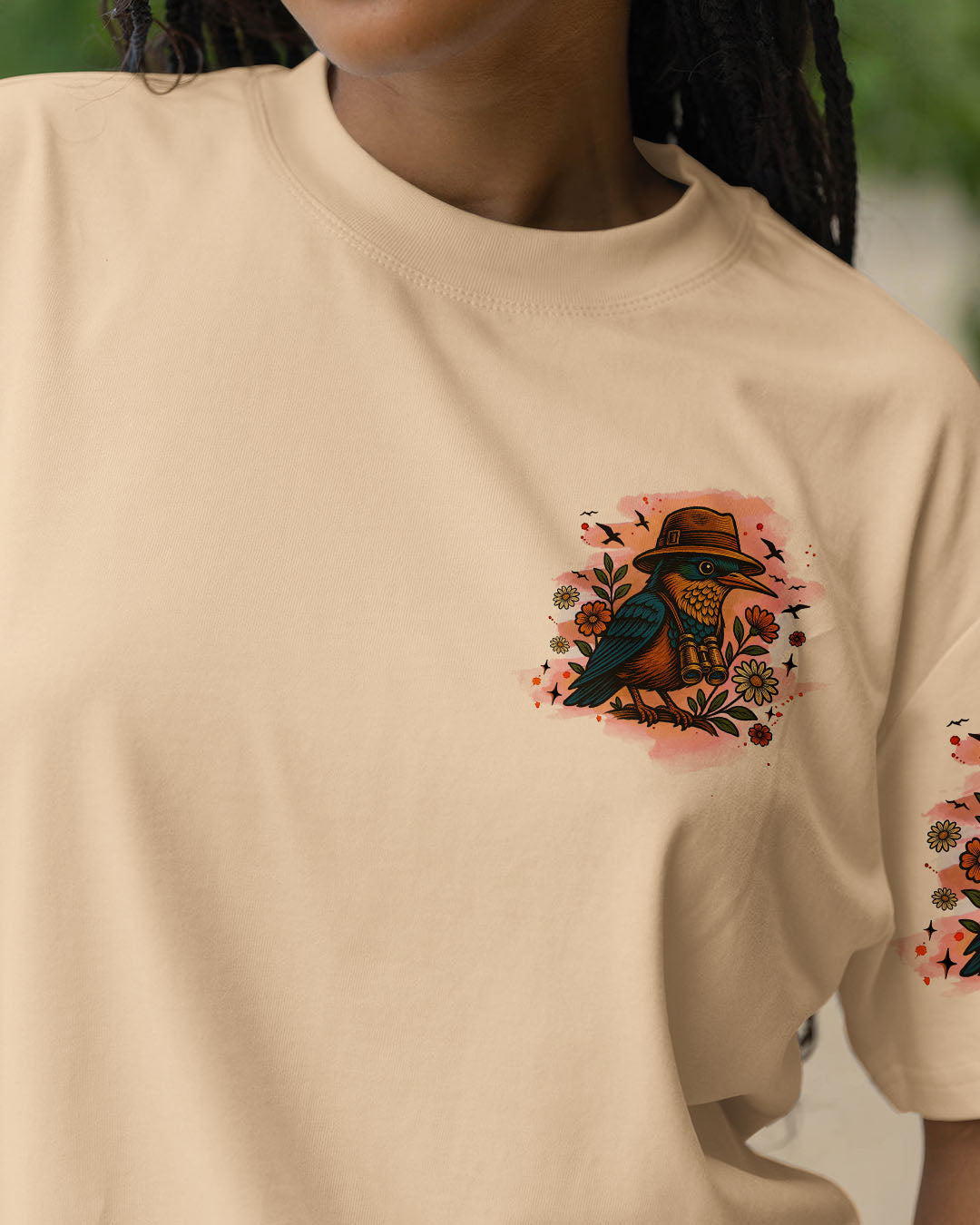 BLISSCORNERS LOOKING FOR COOL BIRDS ALL OVER PRINT